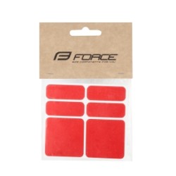 copy of nálepky FORCE reflexní sada 6 ks, černé